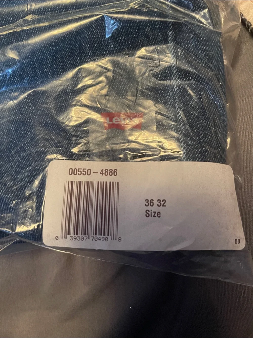 Levi's 550 Relaxed Men's Denim Jeans - Deep Blue